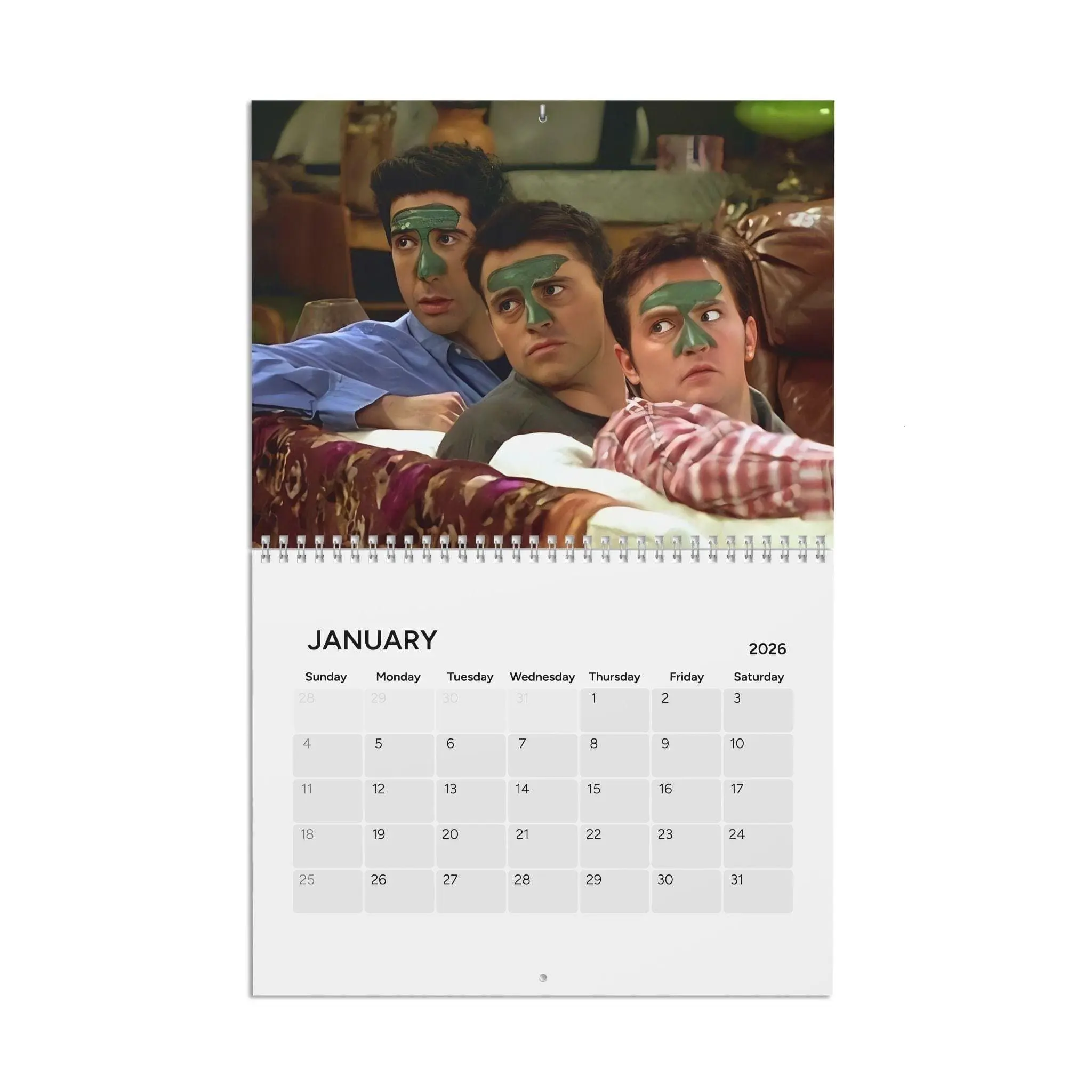 The Friends TV Show 2026 Calendar | Photo Wall Calendar 2026 | The Friends Fan Gift | Office Gift | Secret Santa | Christmas Gift Exchange