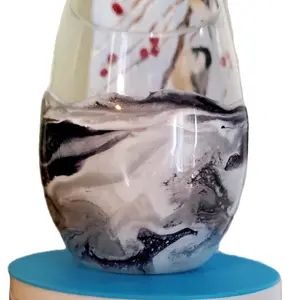 epoxy wine glass