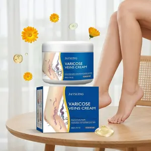 Jaysuing Varicose Veins Cream 50g | Gentle Leg Soothing Massage Moisturizer, Natural Hydrating Skin Care for Daily Dry Skin Relief