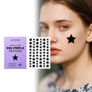 Star Acne Patches Fashion Star Shape Cover Face Blemishes Gentle Care for Sensitive Skin, Effective Acne Treatment, Daily Use