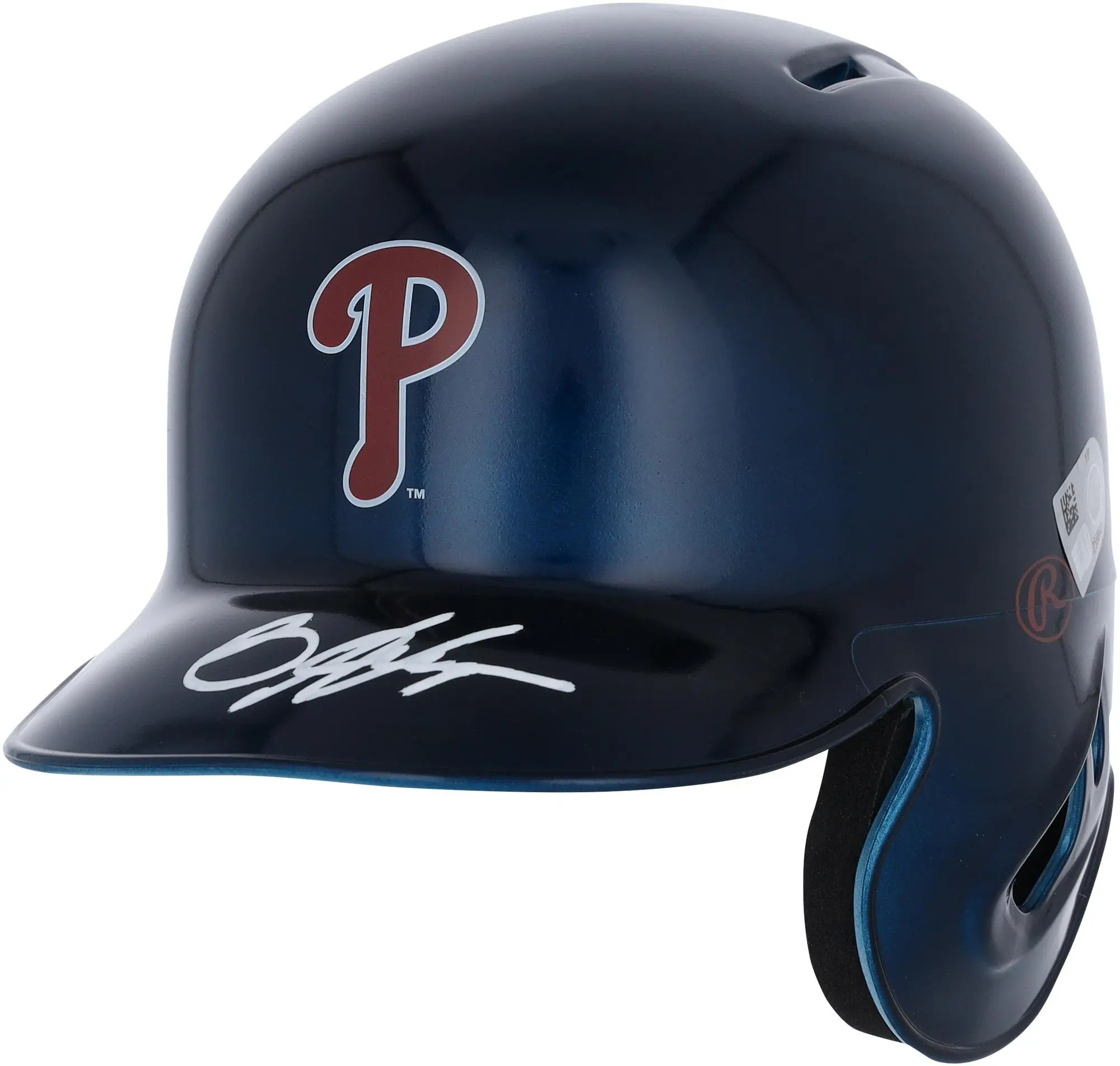 Bryce Harper Philadelphia Phillies Autographed Alternate Chrome Rawlings Mini Batting Helmet - Fanatics Exclusive - Fanatics Authentic Certified