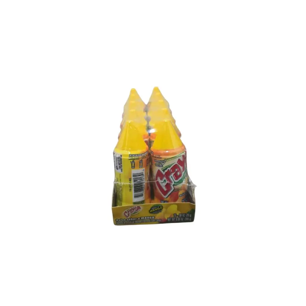 Crayon Mango Flavored Soft Candy – 10 Pieces – 9.88 oz