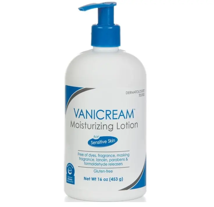 Vanicream Moisturizing Lotion, Body and Face Moisturizer with Pump, 16 Oz, Formulated without Common Irritants for Sensitive Skin, Lightweight & Non-Greasy, Restore Moisture & Soothe Irritated Skin