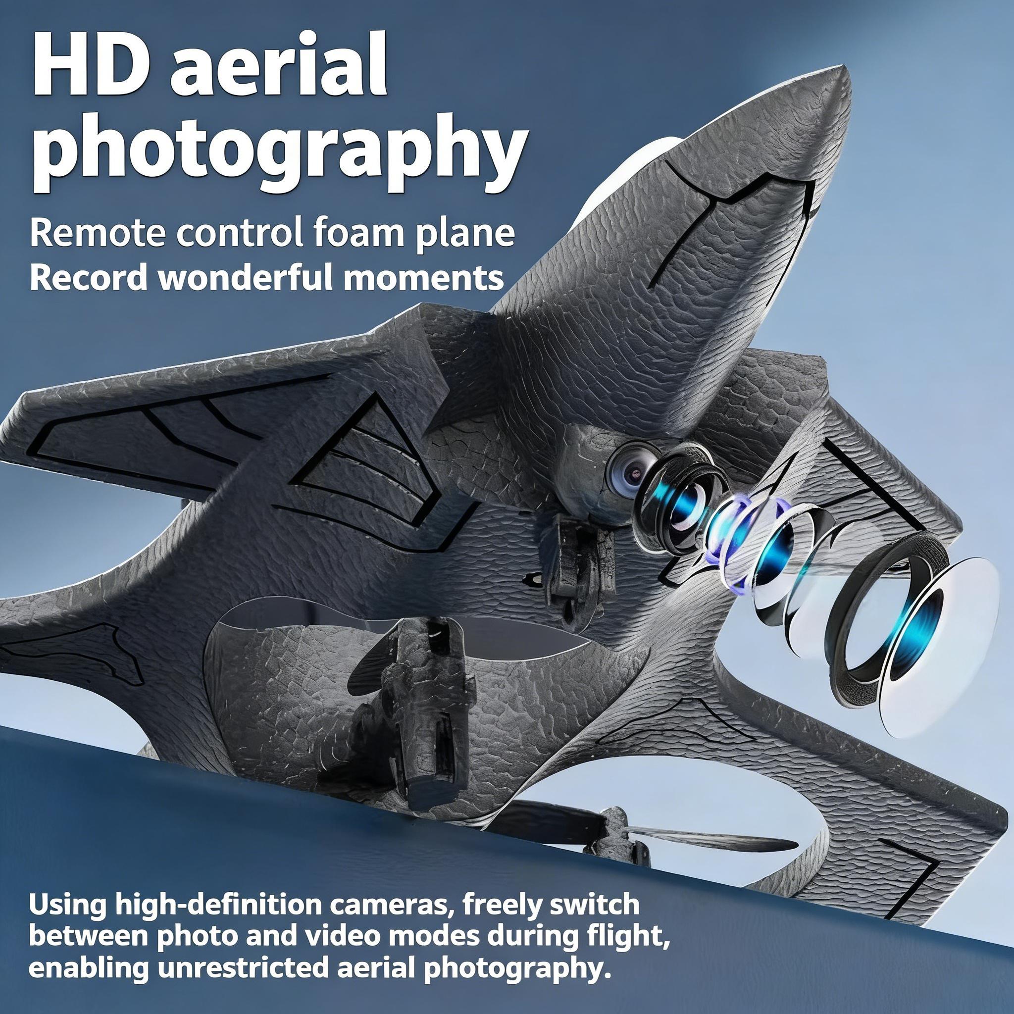 TongLi children's aerial photography remote control aircraft HD photography drone HD aerial photography quadcopter stunt foam aircraft, tumbling and hovering is suitable for supporting aerial video enthusiasts' collection. Christmas present for boys