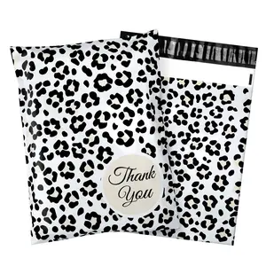 10/50/100 Pack Poly Mailers 10x13, 14.5x19inch ,Cute Packaging Envelope Mailers Polymailers Packaging for Small Business, Shipping Bags for Clothing Boutique Supplies with Self Seal Strip (Thank You)