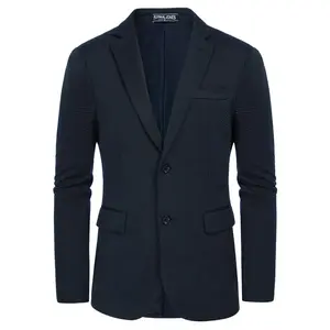 PJ Paul Jones Men's Herringbone Blazer Jacket Lightweight Casual Knit Sport Coat