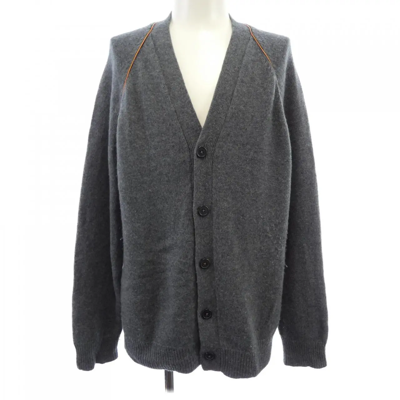 Pre-owned HERMÈS Cashmere Small Leather Goods Hermes Cardigan
