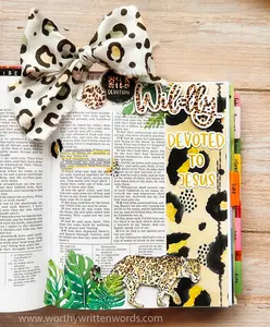 Wildly Devoted Scripture Journaling Page Kit