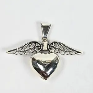 Angel Caller Harmony Ball Pendant Guardian Pregnancy Necklace (29.5mm) - 925 Sterling Silver