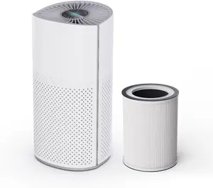 Air Purifier for Home Large Room up to 1500 Ft² + HEPA Replacement Filter - Smart WiFi Control & Quiet Sleep Mode Air Cleaner Removes Smoke, Dust, Pet Dander & Allergens - Daily Use Powerful Indoor Filtration
