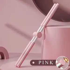 Posture Corrector Yoga Stick - Adjustable Round Fitness Bar for Shoulder Opening, Hunchback Relief & Back Alignment | Portable & Easy to Use Multifunctional Pilates Board Home Exercise Equipment