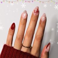 Short Almond-Christmas Snow