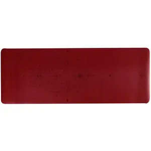 Sacred Geo Mat-Cranberry