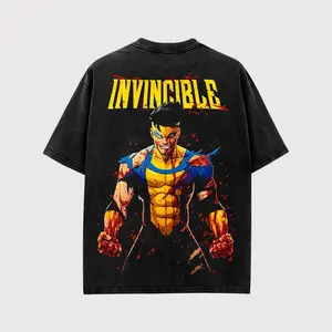 Invinci Season 4 V3 Premium Cotton T-Shirt, Mark Grayson Graphic Shirt, Image Comics Shirt, Invincible Fans T-Shirt, Character Comics Fans Shirt, Comic Book Fans T-Shirt, Superhero Graphic Tee