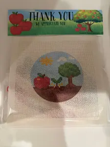 Teacher Appreciation Needlepoint Canvas Kit