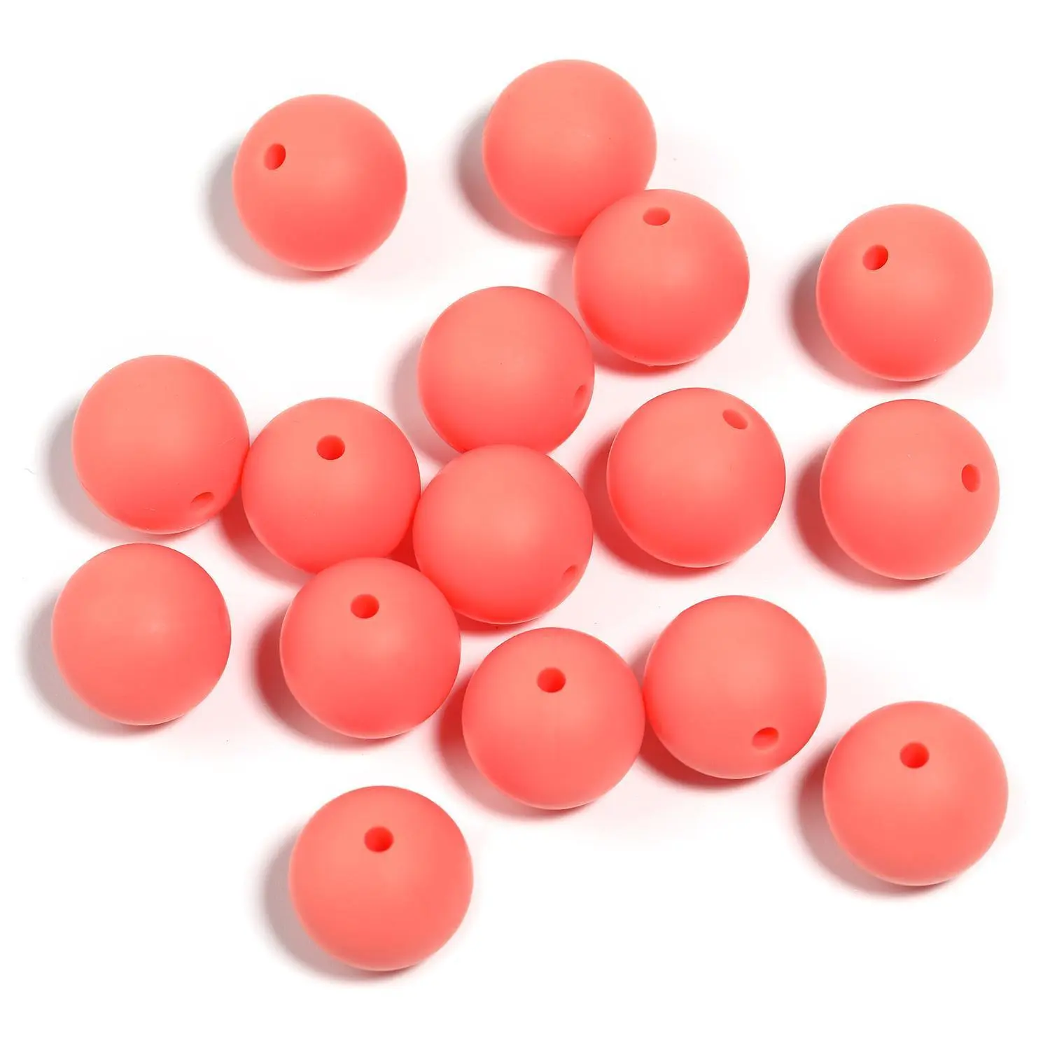 YM375005 Pinkish-orange color 50pcs 15mm