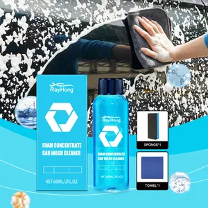 Car Wash Cleaner - Car Cleaning, Polishing, Waterproof, Stain-Resistant, 2-in-1 Universal Cleaner