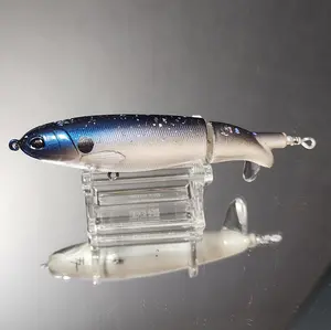 Whopper Plopper Style prop bait (Electric Glacier)