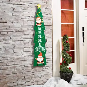 Christmas Tree Porch Sign