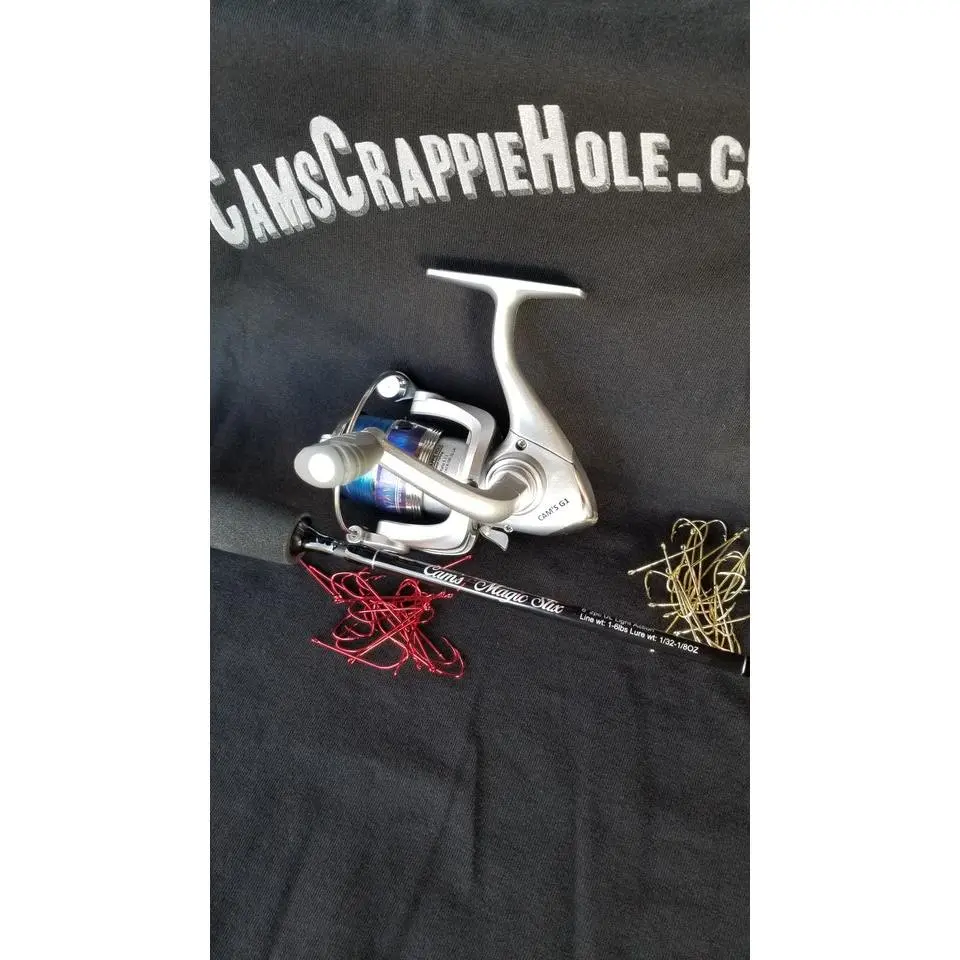 Cam's Magic Stik (3) BB 6'6" Spinning Combo