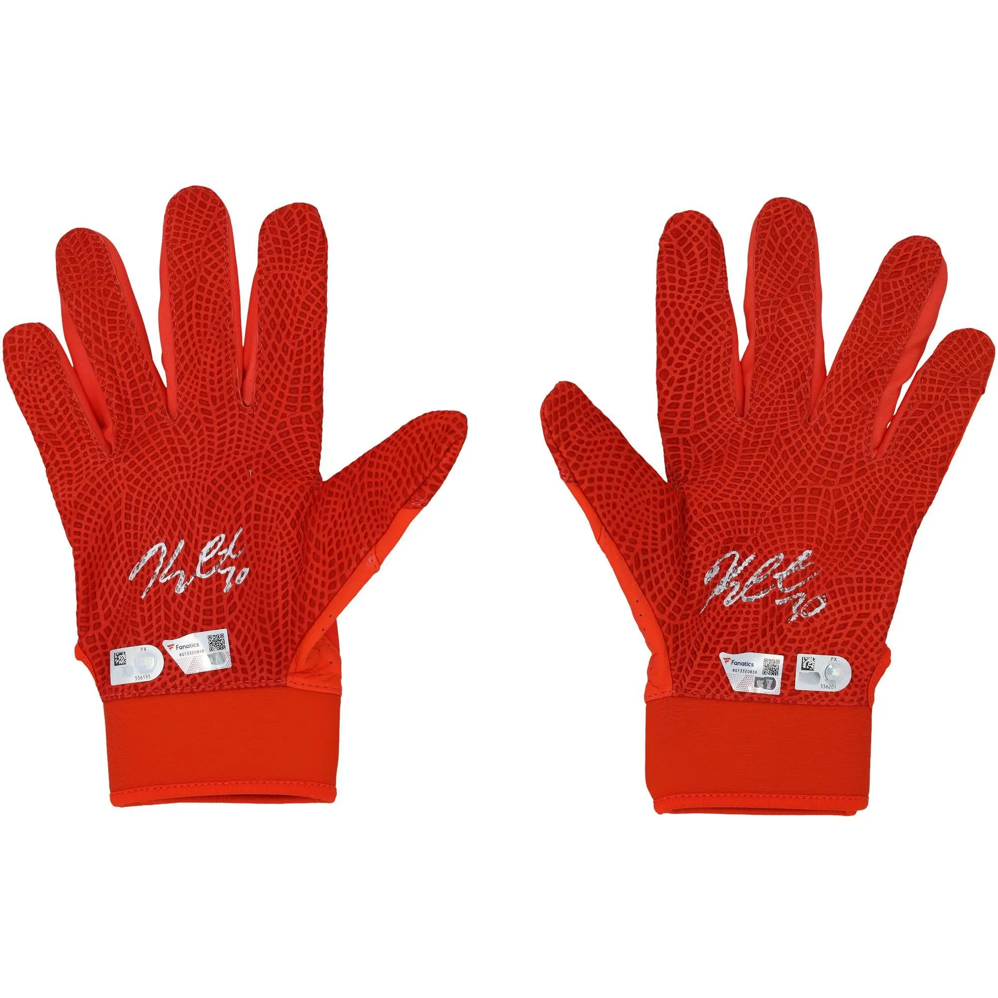 Kerry Carpenter Detroit Tigers Autographed Game-Used Orange Under Armour Batting Gloves from the 2024 MLB Season - RG13320839-40 - Fanatics Authentic Certified