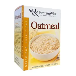 ProteinWise Instant Oatmeal - High Protein, Sugar Free, Kosher, Healthy Breakfast, 7 Packets