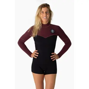 Onyx Sangria Dahlia Springsuit