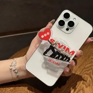 Combo Swim Phone Grip New Album Theme Aesthetic Phone Stand Holder Clear Acrylic Kpop  Style Accessories Gift For Kpop Fans