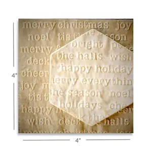 Parchment Texture Sheets - Christmas Text