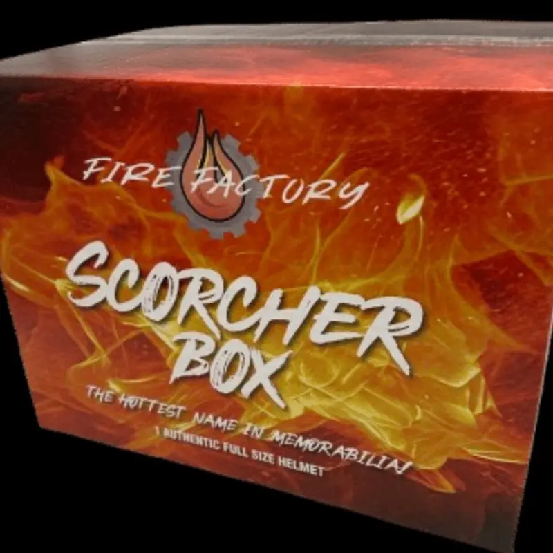 Red River Breaks Signed authentic Football helmet scorcher box pick Your Team Break Guaranteed Trading Cards