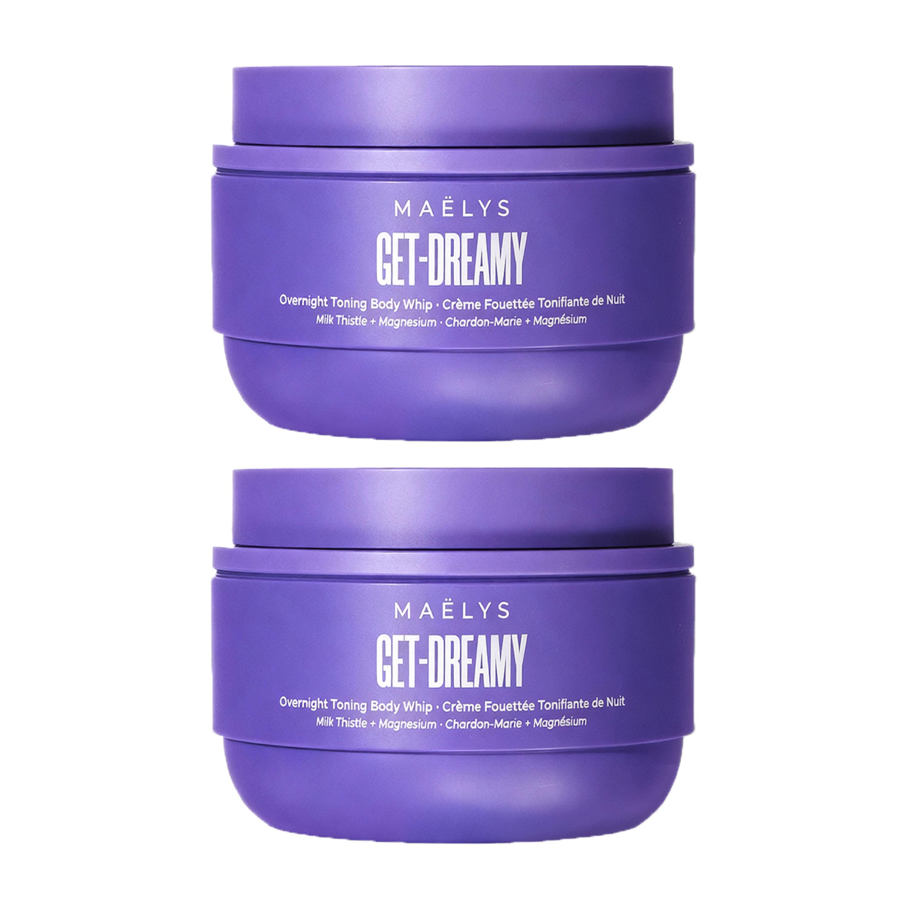 MAËLYS GET-DREAMY Overnight Toning Whip x 2 Save on the Best Selling Overnight Body Firming Cream