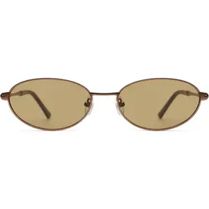 Retro Oval Sunglasses for Women Mens with Spring Hinge Sunnies AP3696