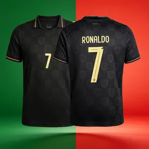 2026 Portugal Home And Away 7# Cristiano Ronaldo Short Soccer Jersey Fans Version