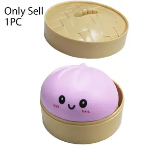 Anxiety Squishies, "Mystery" Steamed Bun Stress Toy, Featuring an Adorable,  An Effective Stress Reliever and Fun Fidget Toy Suitable for All Ages!
