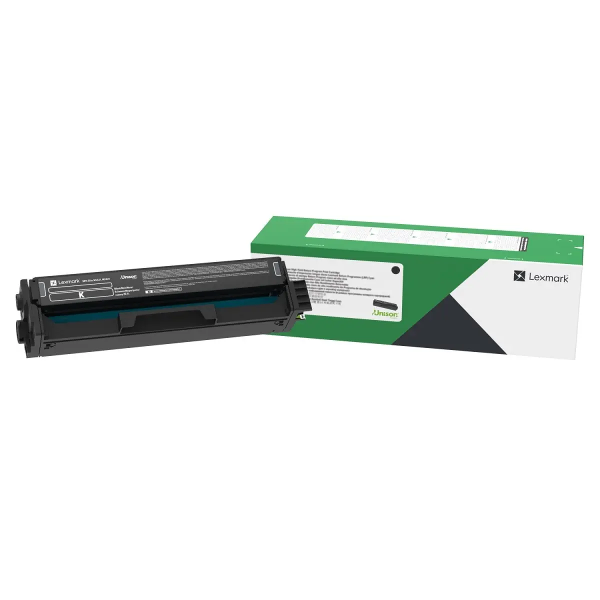Lexmark LEXC331HK0 Black High-Yield Return Program Toner Cartridge - 2500-Page Yield, Compatible with Laser Printers, Shake-Free Print System, Excellent Image Quality, Long-Life Reliability