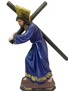 12" Nazareno Statue Decor - Christian Devotion Symbol of Jesus Christ - Religious