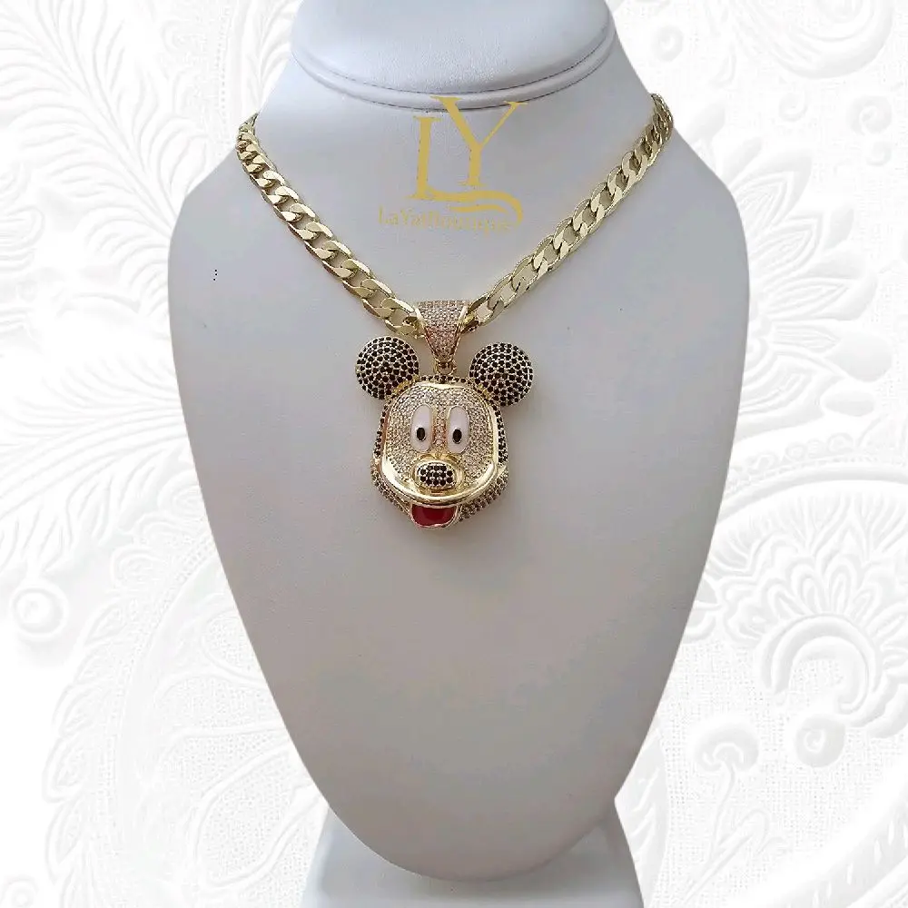 LaYaiBoutique #1625 14k gold plated necklace and pendant high quality