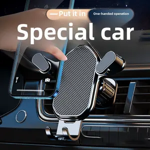 Car Phone Holder Universal Air Vent Mount New Model Navigation Compatible Phone Clip