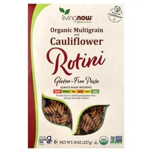 NOW Foods Organic Multigrain and Cauliflower Rotini, 8 oz (227 g)