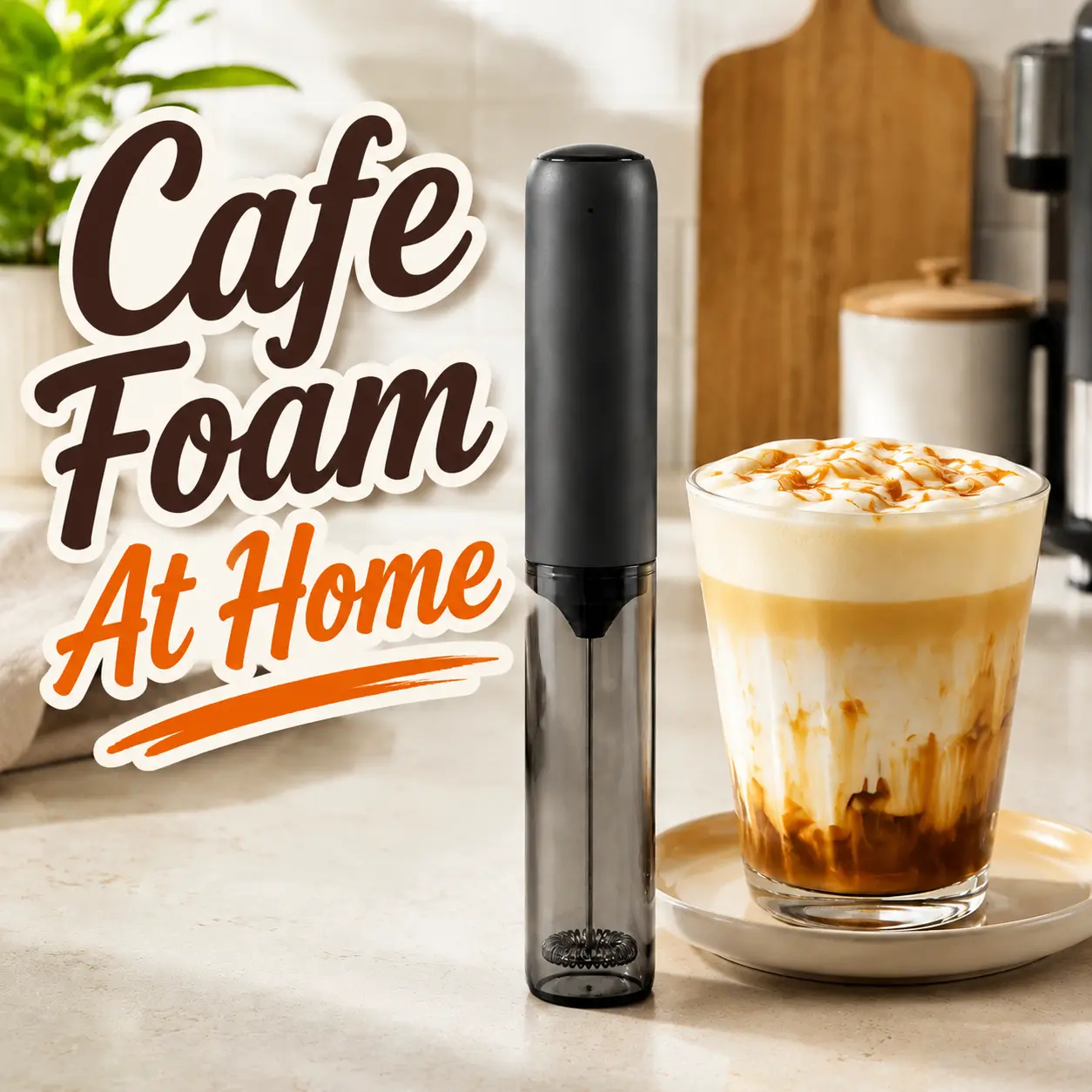 Rechargeable Cordless Electric Milk Frother, Type-C Fast Charging, 500mAh Portable Coffee Machine, 304 Stainless Steel Whisk, Food Grade Automatic Frother Coffee-Making Tools, Latte Cappuccino Maker, Single Cup Kitchen Tool with No Disassembly Cleaning