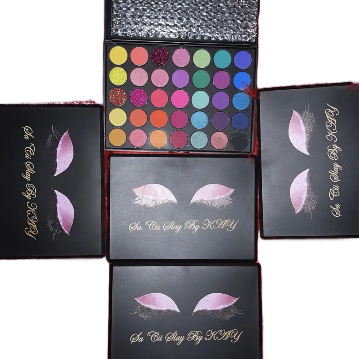 Sacii slay make up palette matte and shimmer