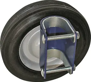 378034 Gate Wheel, for Use with 1.62 - 2 in. OD Round Tube Gates, 8 in., Blue
