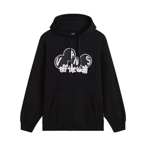 VANS Men's Classic Fit Scuttle Hoodie Sweatshirt - Long-Sleeve Cotton Pullover, Casual Streetwear Top with Pocket, Logo Print, Relaxed Urban Menswear Hoodie