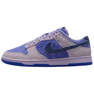 Nike Dunk Low 'Hydrangeas' Women's Purple Skate Shoes with Slip-Resistant Wear-Resistant Thin Sole Trending Shoes, House White Official Shoes to Get / Maison Mihara