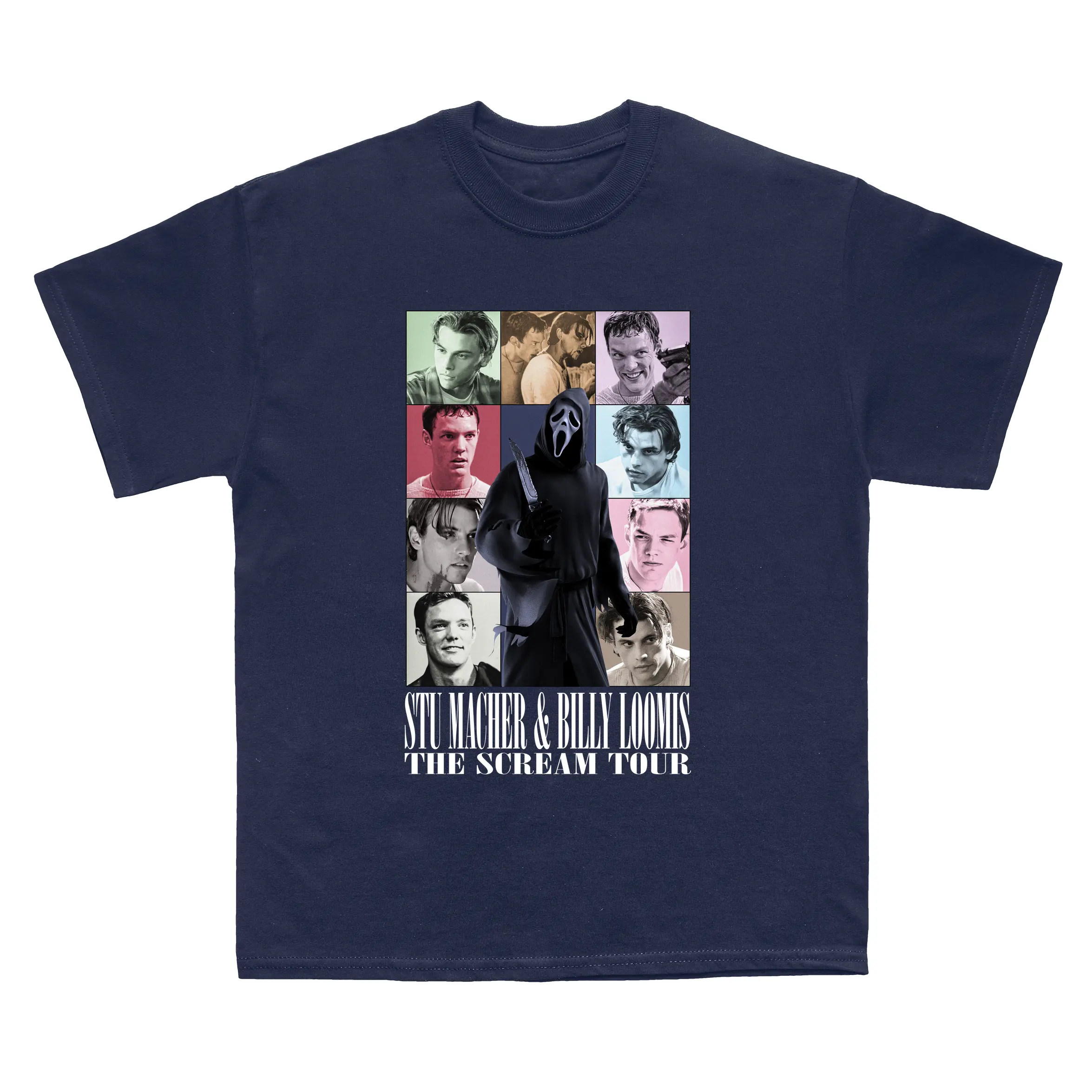 Scream Movie Shirt , Scream Billy & Stu TShirt , Billy Loomis