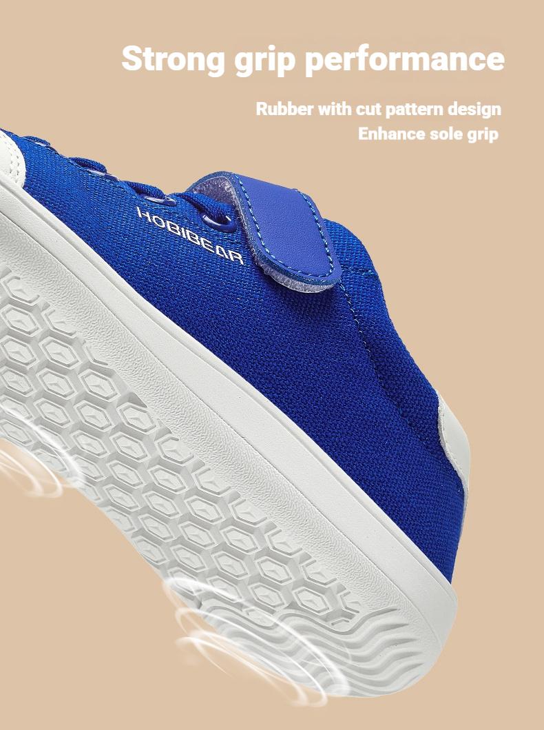 HOBIBEAR Kids Barefoot Shoes Wide Minimalist Zero Drop Sneaker for Boys Girls