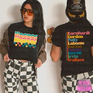 Checkered Flag Crew Tee Or Sweatshirt