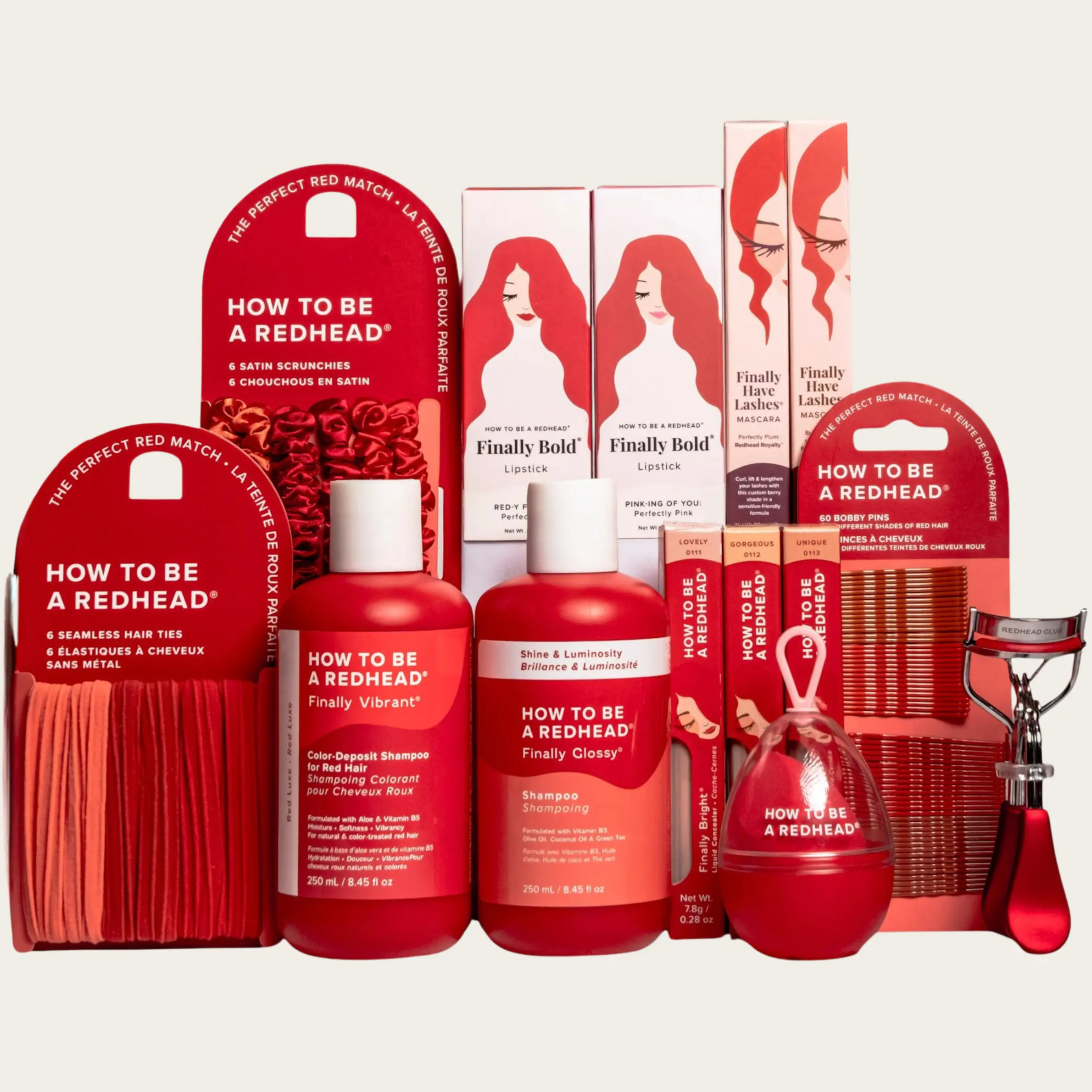 How to be a Redhead Shark Tank Set - 15-Piece Redhead Makeup, Haircare & Accessories Collection How to be a Redhead Shark Tank Set - 15-Piece Redhead Makeup, Haircare & Accessories Collection