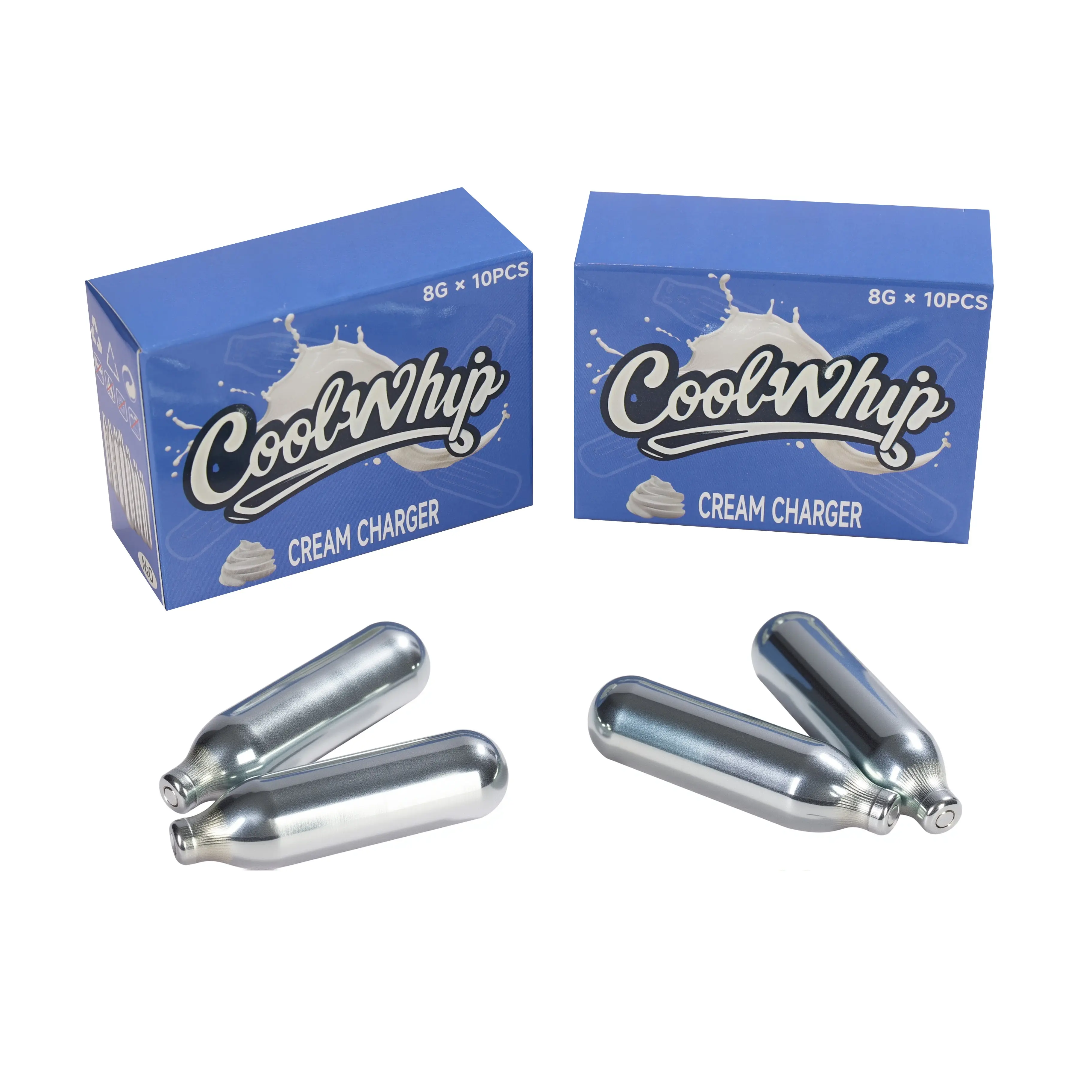 Hestselling 5 case 10PCS/case CoolWhip Cream Charger Dispenser Gas