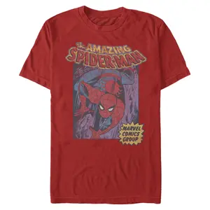 Men's Marvel: Spider-Man Distressed Amazing Spider T-Shirt